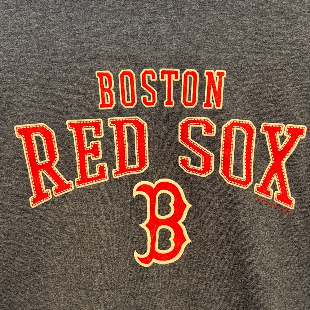 Boston Red Sox T-Shirt Blue Size Medium